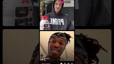 Ksi x Logan Paul Instagram Live. Both Partners Celebrates Prime Drink x UFC Sponsorship 01.02.23.