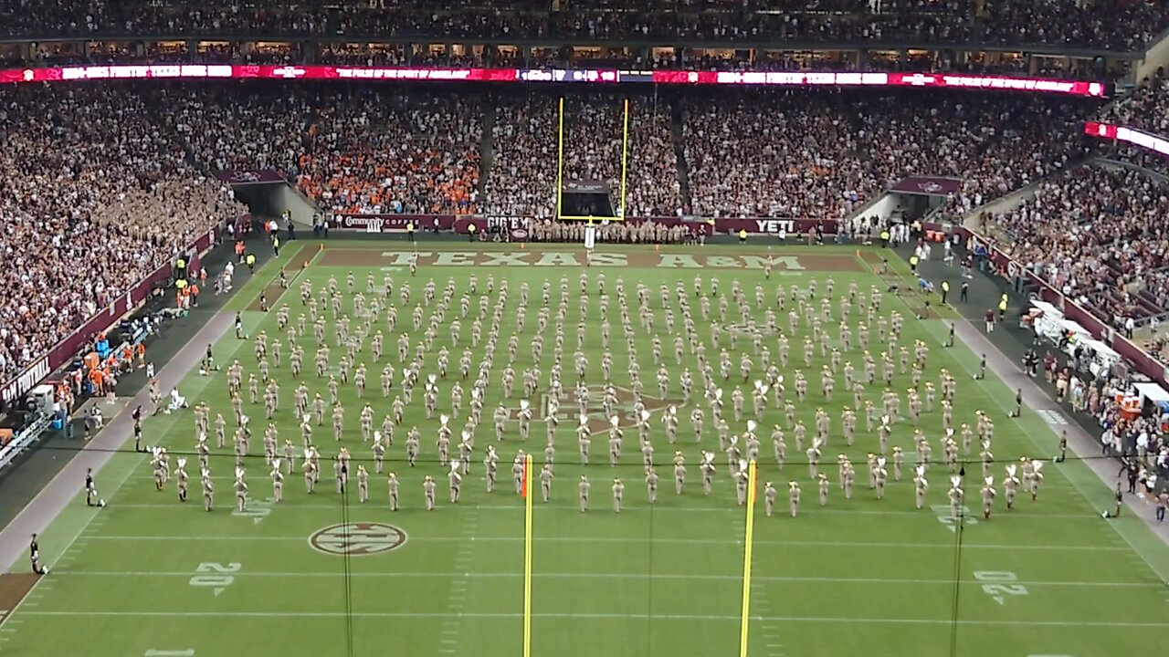 2024 09/21 Texas A&M Band Halftime vs Bowling Green