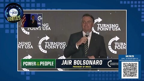 Bolsonaro volta a usar emblemática frase de seu governo e emociona brasileiros em evento nos EUA