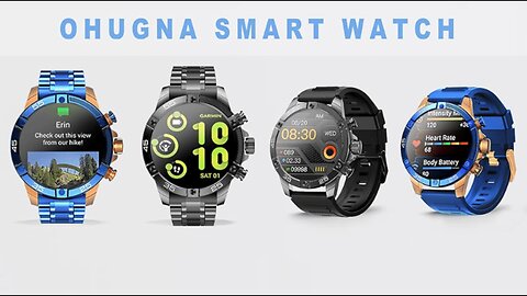 Luxury Business Smartwatch for Men IP67 Waterproof