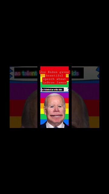 Joe Biden gives beautiful speech about LeBron James #joebiden #lebronjames #news #president