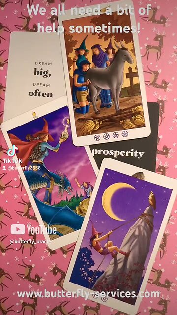 Butterfly Insightful Daily Tarot - people are there to help you!