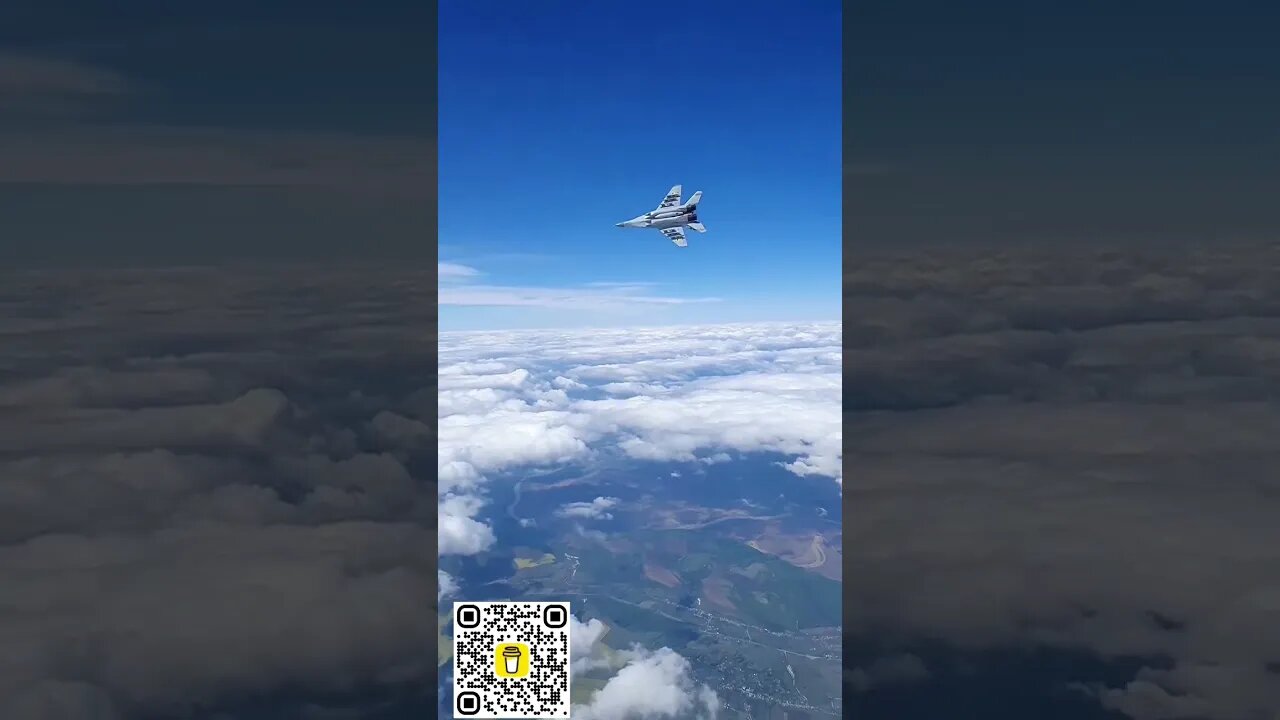 Ukraine on High Alert: Watch Mig-29s Soar Through the Skies! Like and Follow!