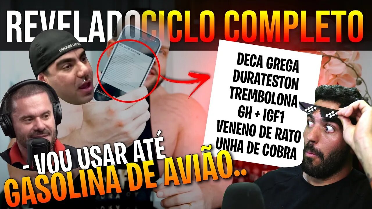 REVELADO O CICLO DE UM ATLETA PRO DE 150KG! *Cariani, Edu Correa e Balestrin comentam*