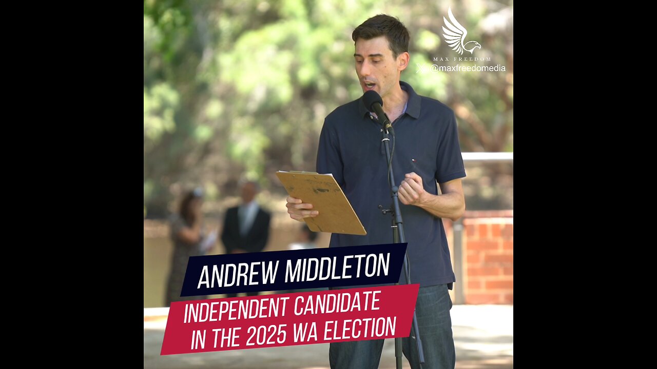 ANDREW MIDDLETON - INDEPENDENT CANDIDATE IN THE 2025 WA ELECTION