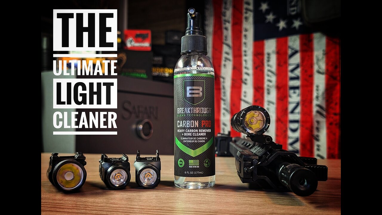 How To Clean Your Tactical Lights The Easy Way With Breakthrough Clean