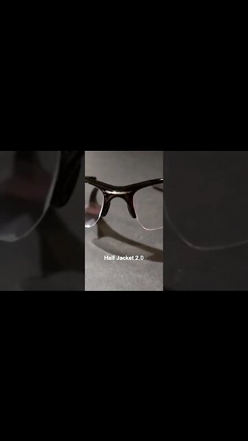 Oakley half jacket 2.0 perception glasses #oakley #halfjack #shorts #shortvideo #tennis