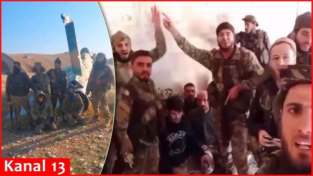 Rebels captured soldiers of Assad army in the city of Aleppo