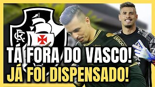 COMO ASSIM ? VASCO CONFIRMA SAÍDA! NOTICIAS DO VASCO