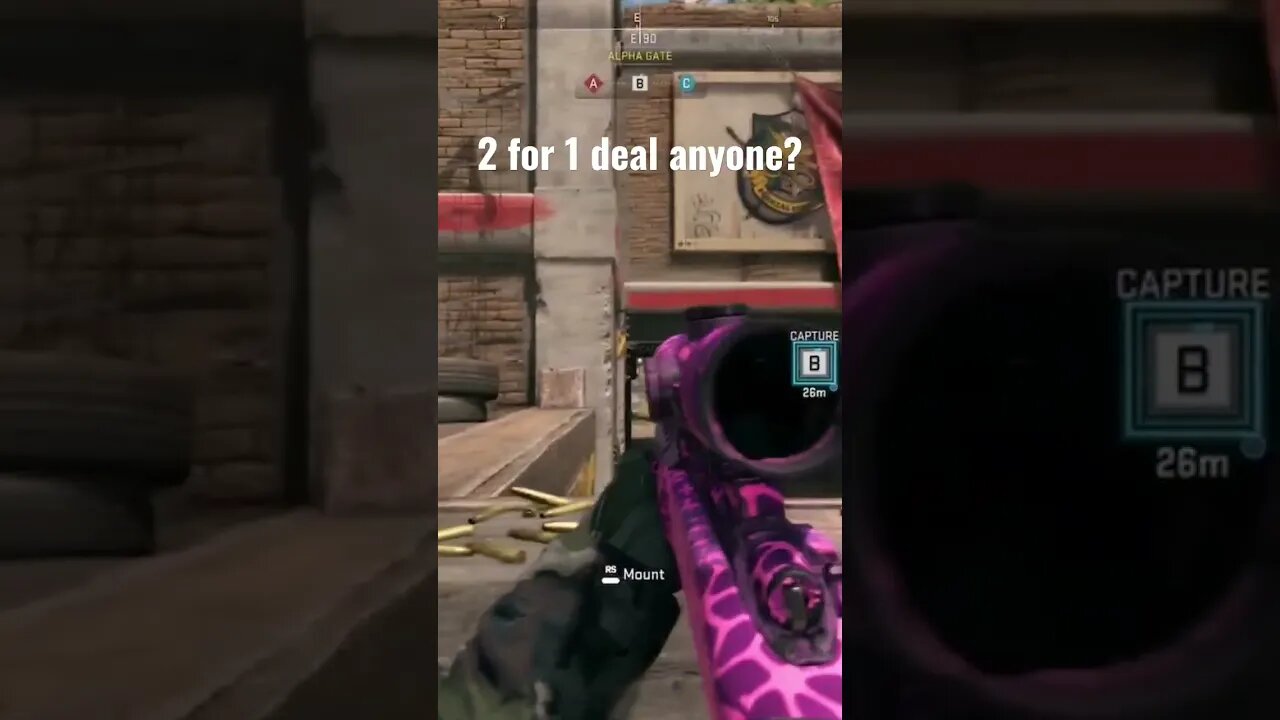Anyone picked up a 2 for one deal of their own recently? #mw2 #callofduty #smallyoutuber #sniper