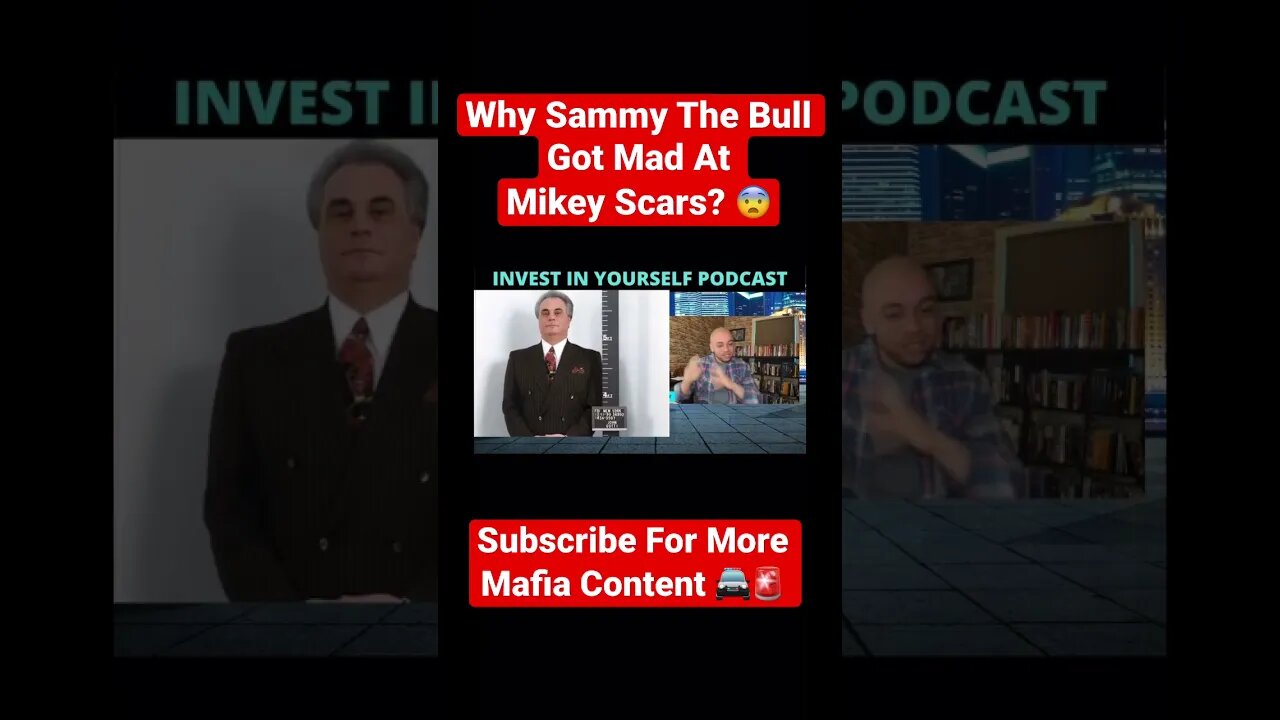 Why Sammy The Bull Got Mad At Mikey Scars? 😨 #sammythebull #johngotti #mikeyscars #mafia #gambino