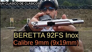 Beretta 92FS Inox -Calibre 9x19mm PARA