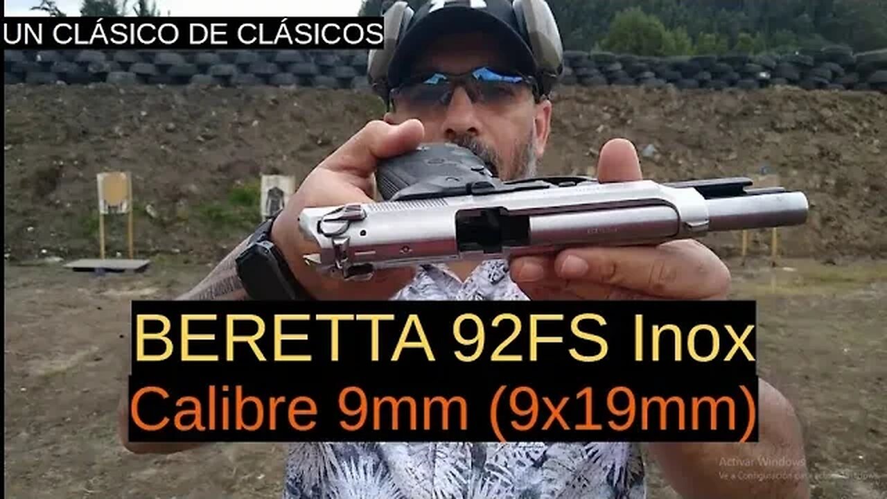 Beretta 92FS Inox -Calibre 9x19mm PARA