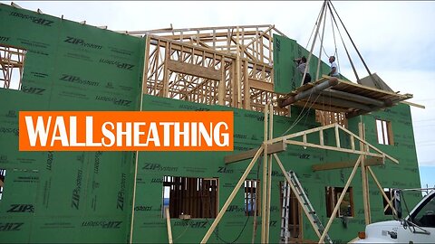 DIY HOME BUILD | EP. 044 WALL SHEATHING