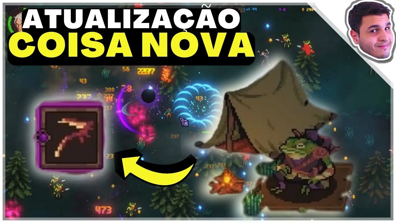 Agora tem VENDEDOR no Vampires survivor BR SCARLET TOWER