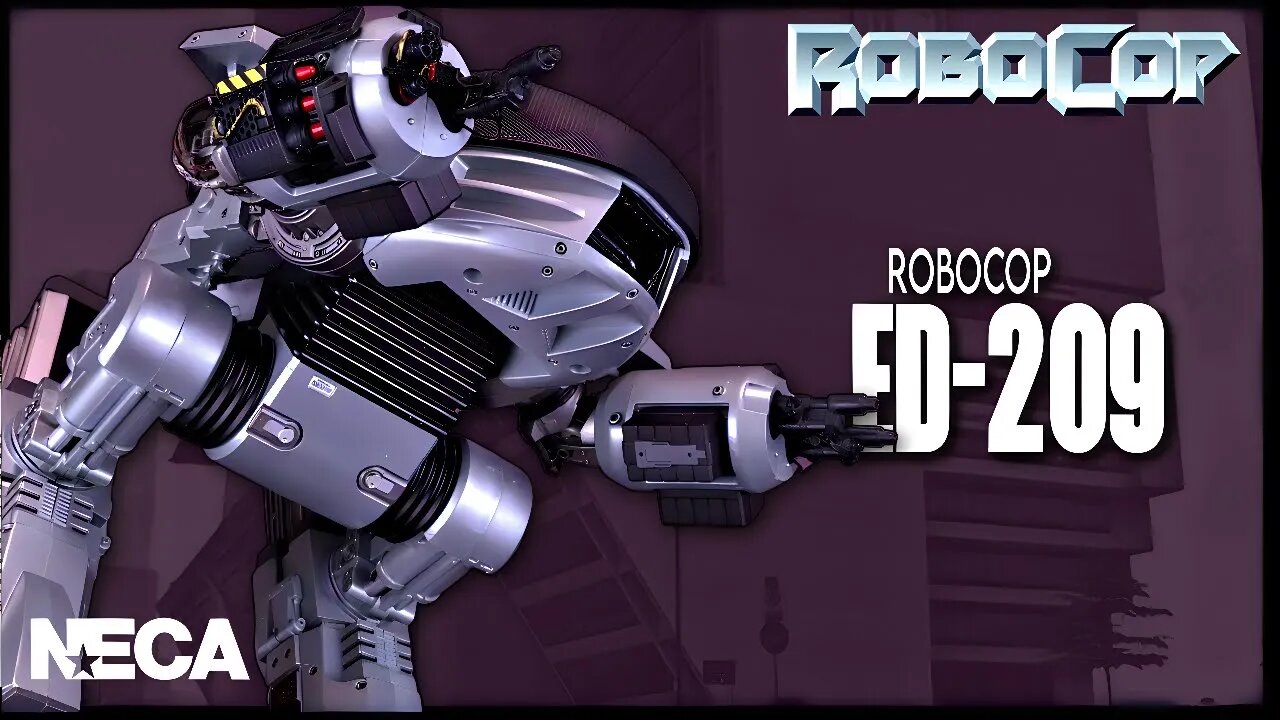 NECA RoboCop ED-209 Deluxe Action Figure with Sound @TheReviewSpot