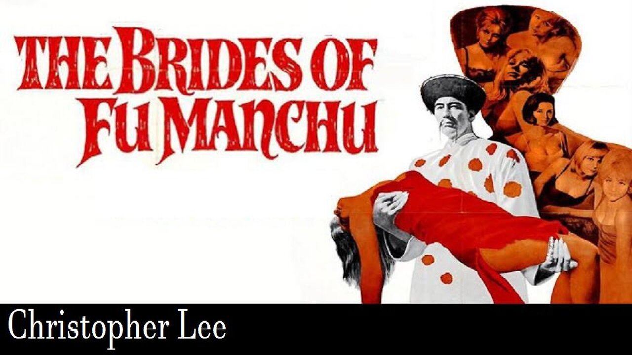 THE BRIDES OF FU MANCHU 1966 Christopher Lee Returns for Revenge as the Evil Warlord FULL MOVIE HD & W/S