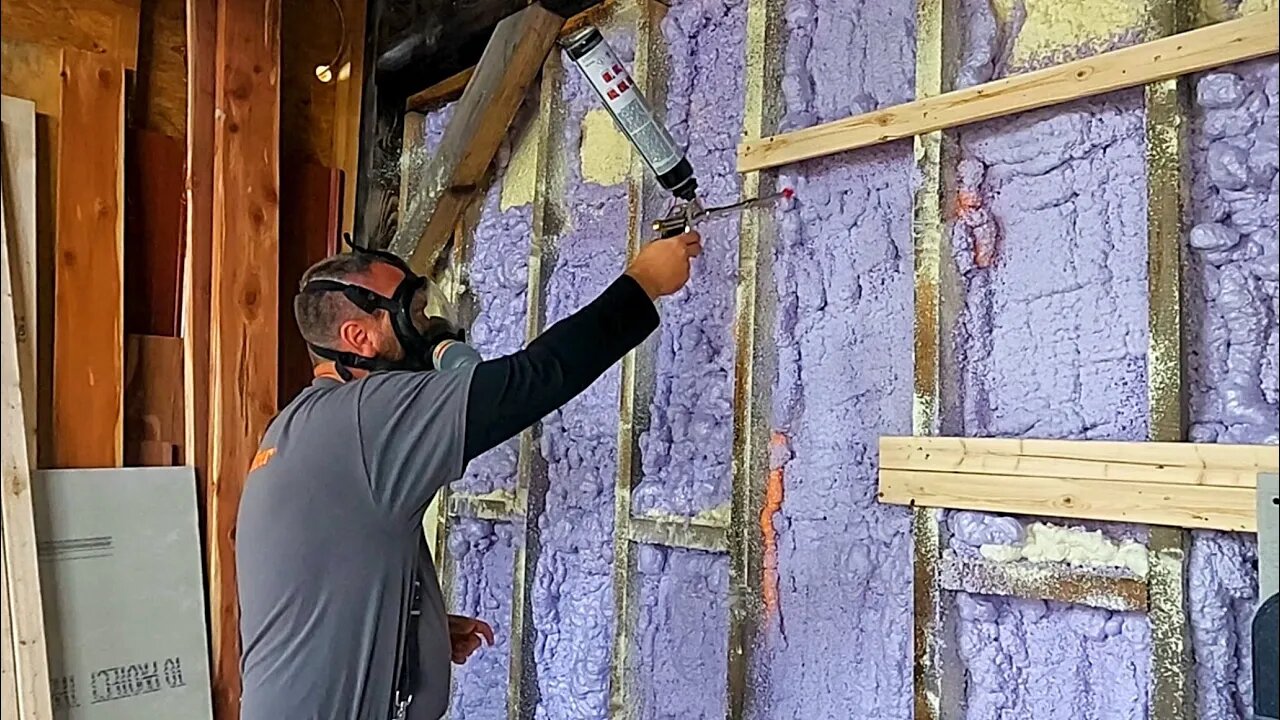 DIY Spray Foam That Anyone Can Do And Afford. I Saved Thousands $$$