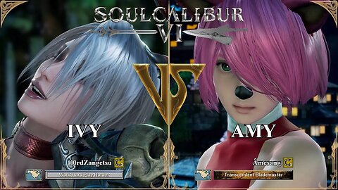 SoulCalibur VI — l0rdZangetsu (Ivy) VS Amesang (Amy) | Xbox Series X Ranked