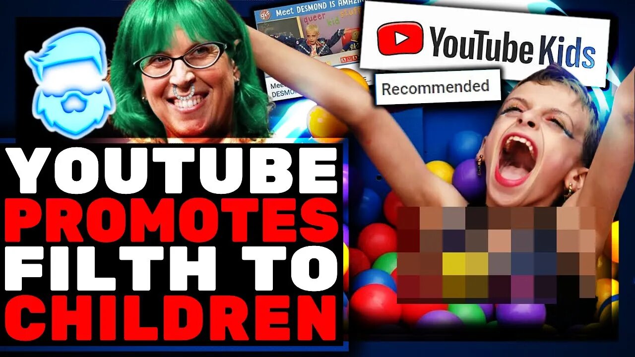 Youtube Kids BUSTED Feeding Propaganda & Inappropriate Videos To 9 Year Olds!