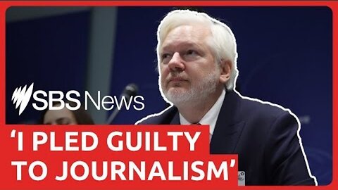 JULIAN ASSANGE SPEAKS FOR THE FIRST TIME AFTER RELEASE FROM PRISON