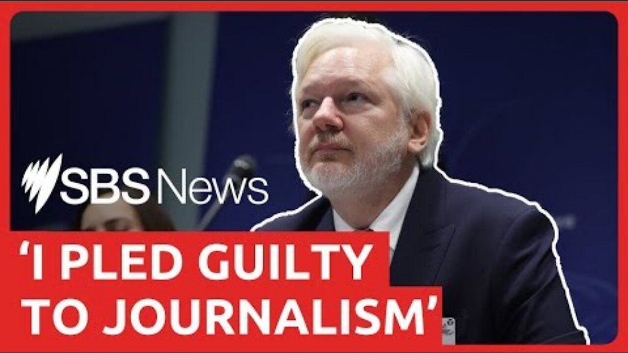 JULIAN ASSANGE SPEAKS FOR THE FIRST TIME AFTER RELEASE FROM PRISON