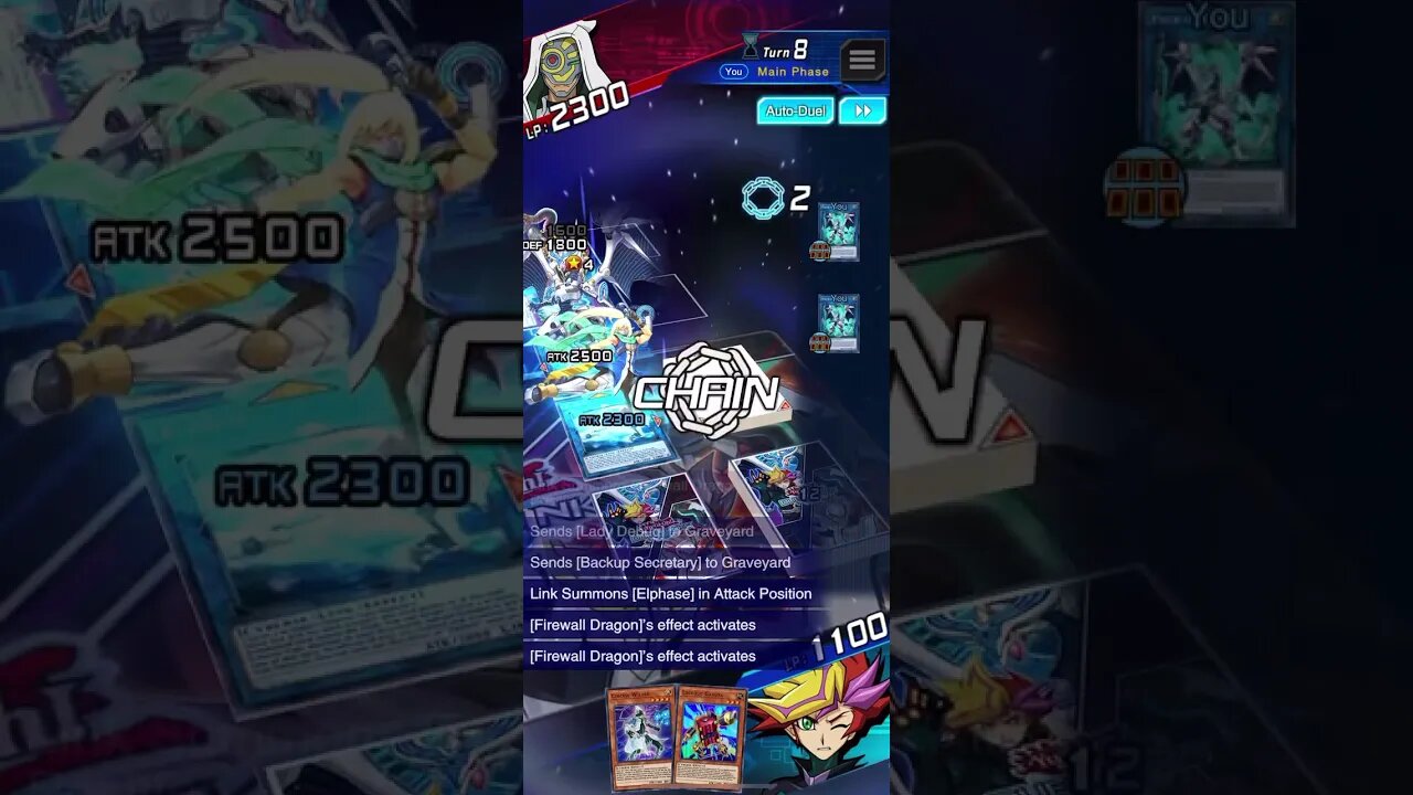 Yu-Gi-Oh! Duel Links - Anime Duel! Knight of Hanoi vs. Playmaker x Cyberse Wizard