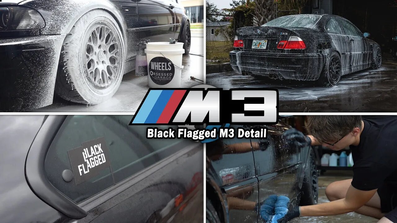 BMW E46 M3 | The Black Flagged M3 gets DETAILED