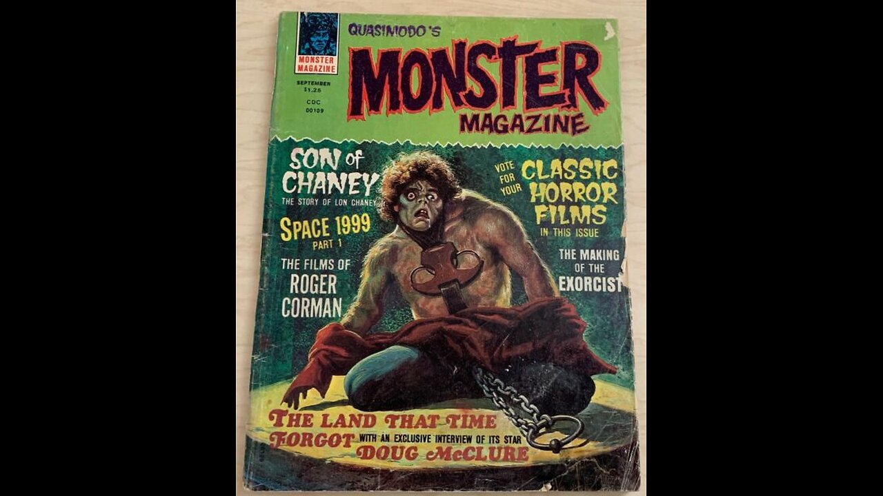 1975 Quasimodo Monster Magazines