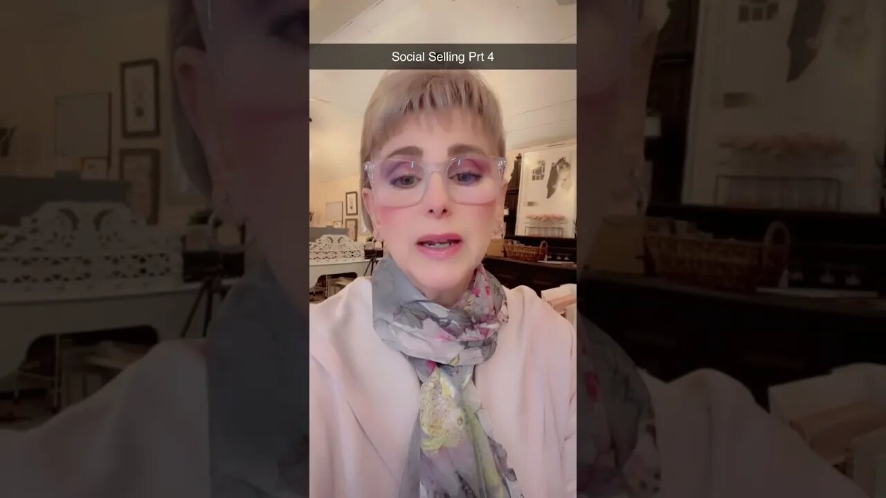 Part 4 of social selling.