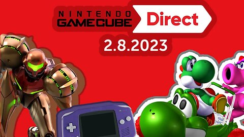 【REACTION】GameCube Representation? The ULTIMATE 2000's Direct? Nintendo Direct 2/8/2023