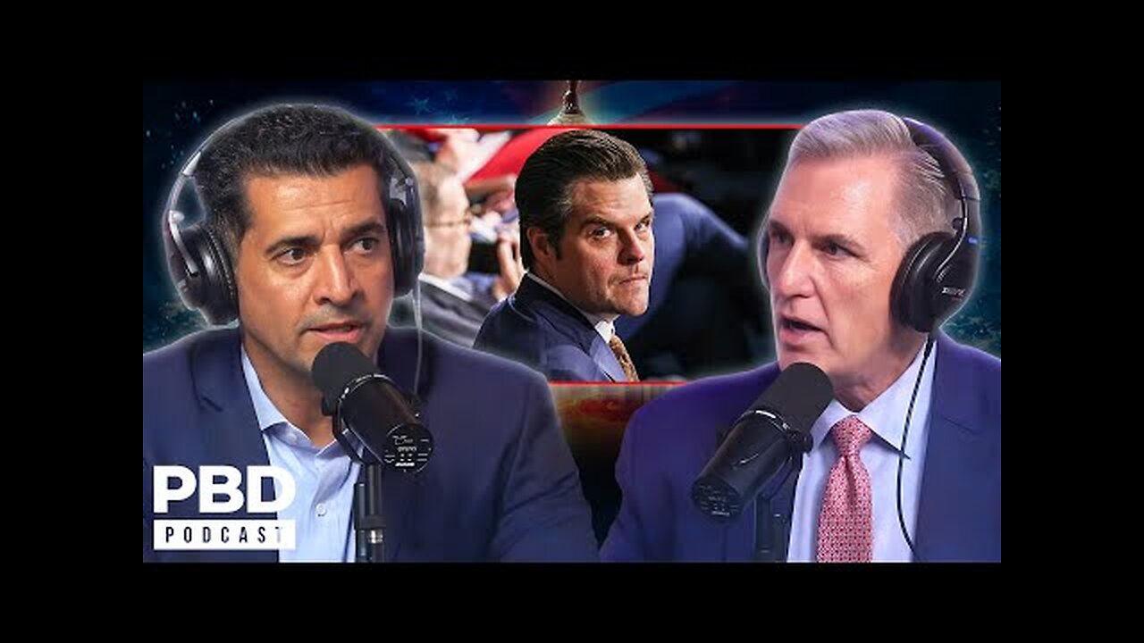 “I Don’t Hang With PEDOPHILES” - Kevin McCarthy’s Feud With Matt Gaetz Continues