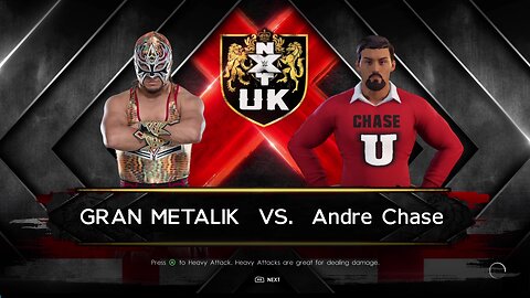 WWE 2k22 Gran Metalik vs Andre Chase