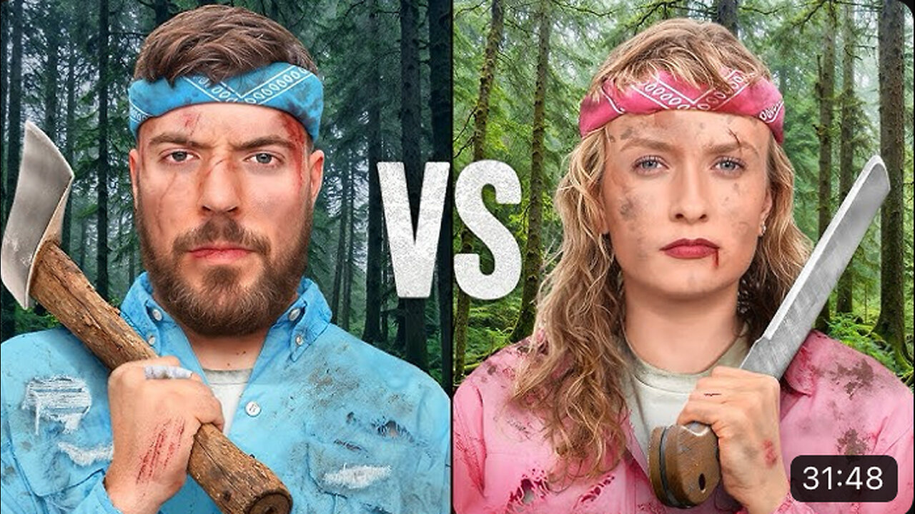 Men Vs Women Survive The Wilderness For $500,000