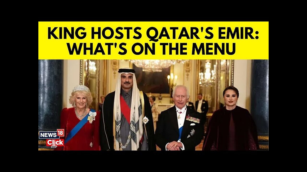 UK News Today | King Charles Hosts Banquet For Qatar's Emir | Buckingham Palace News Today | N18G