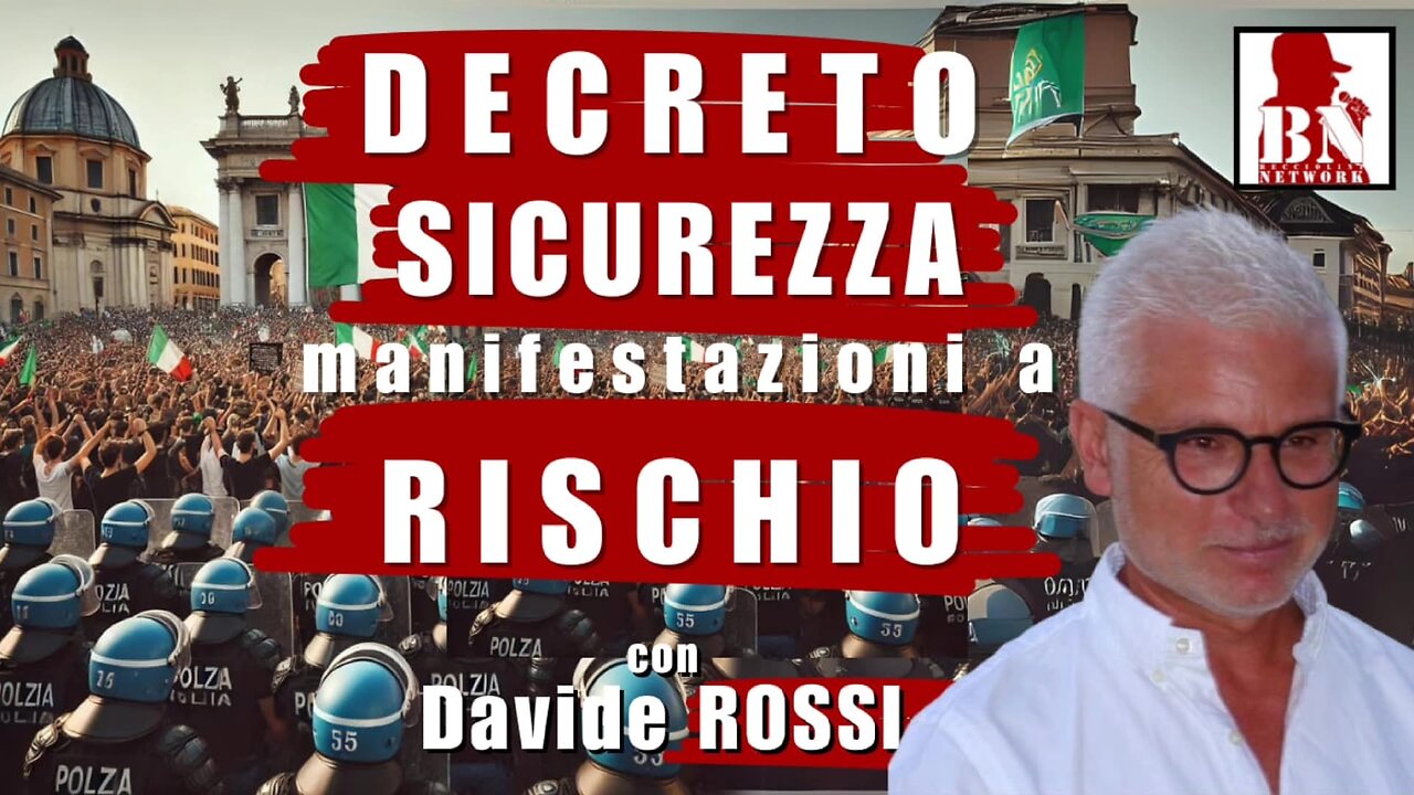 DECRETO SICUREZZA: manifestare è un RISCHIO - con Davide ROSSI | Il Punt🔴 di Vista