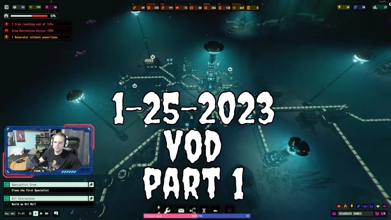 Deep sea cloning at its best! | Going for big progress | 1-25-2023 VOD (Part 1) #twitch #gamer