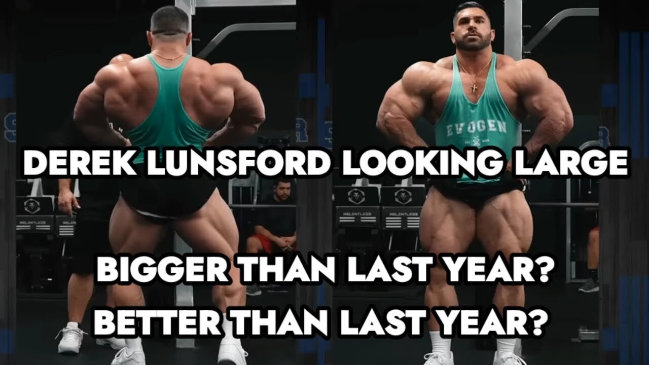 DEREK LUNSFORD BIGGER THAN EVER