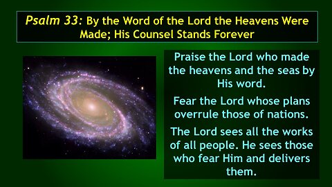 Video Bible Study: The Book of Psalms - #020