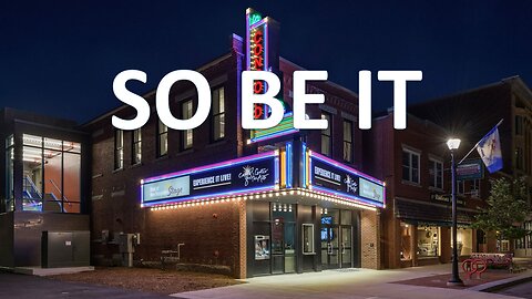 So Be It