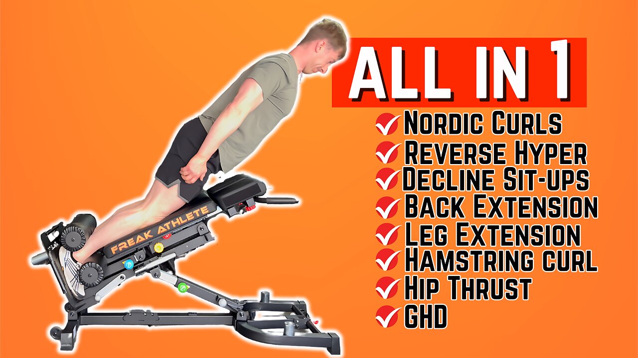 Freak Athlete Nordic Hyper GHD 2.0 Review | 8 in 1 Home Gym