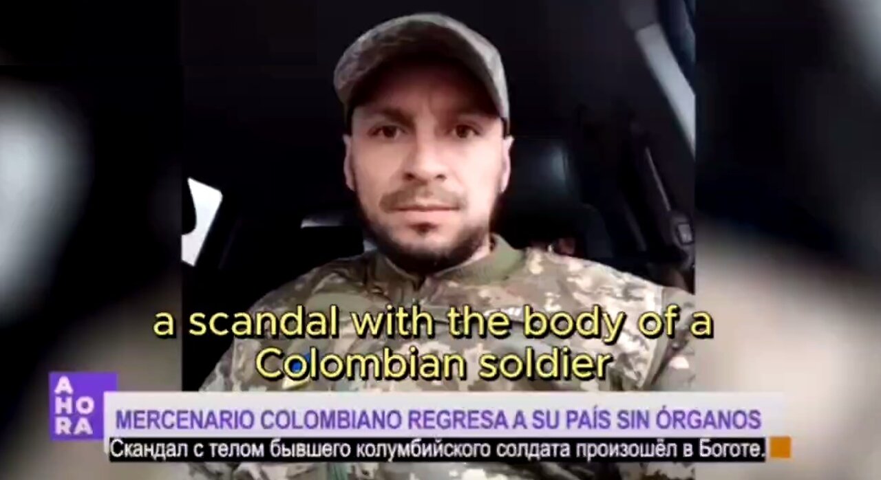 A Scandal: The Body of a Colombian Mercenary Who had Fought for Ukraine