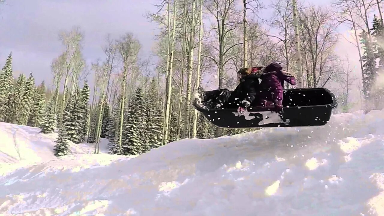 Snow Day at Tipper Creek: Sledding and Snowblowing with the Toolcat