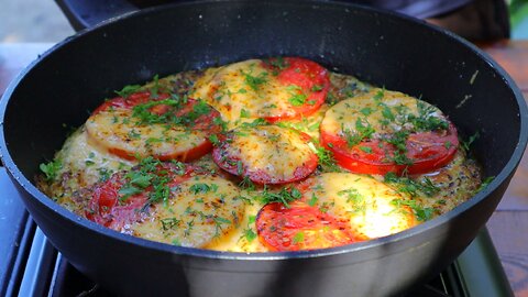 Zucchini with tomatoes according to a new recipe! You should definitely try