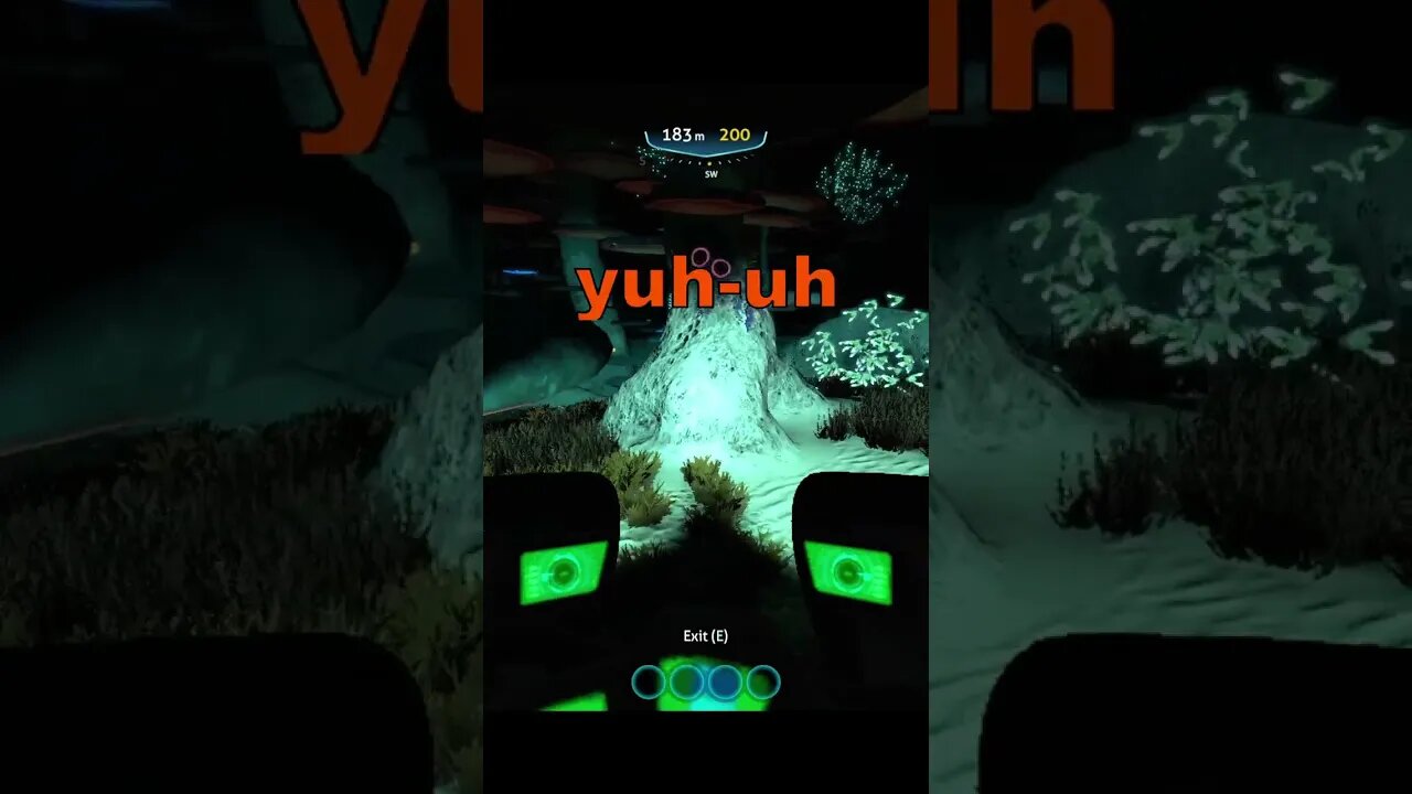 getting spooked - Subnautica
