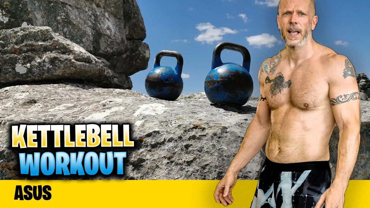 ASUS Kettlebell Workout (with deck squats)