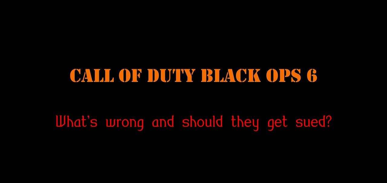 Black Ops 6 SBMM vs. EOMM should Treyarch be sued?