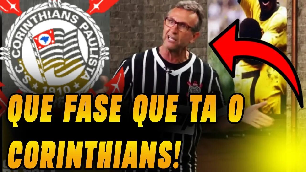 O CORINTHIANS TÁ DEMAIS! NETO COMENTA SOBRE MOMENTO DO CORINTHIANS NAS MÃOS DE LÁZARO.