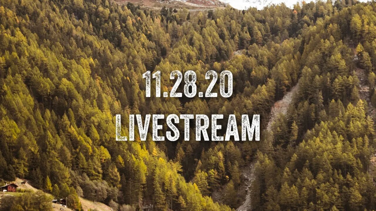 11.28.20 Livestream // New channel