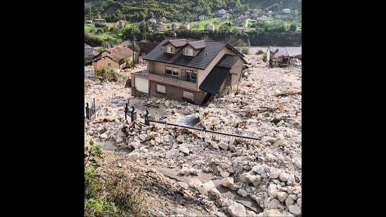 Catástrofe en Bosnia inundaciones y deslizamientos de tierra